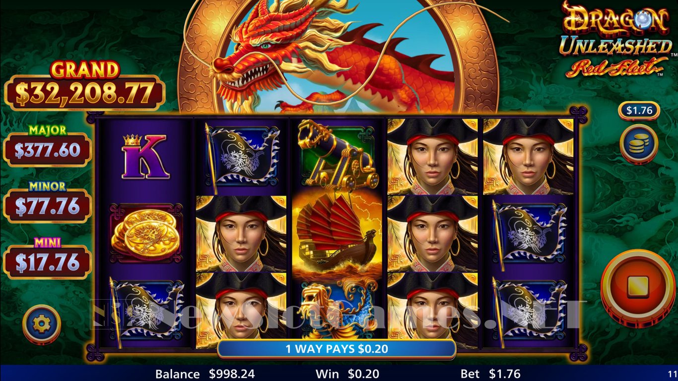 Dragon Unleashed Red Fleet Slot Slot Image in Demo - pic. 2