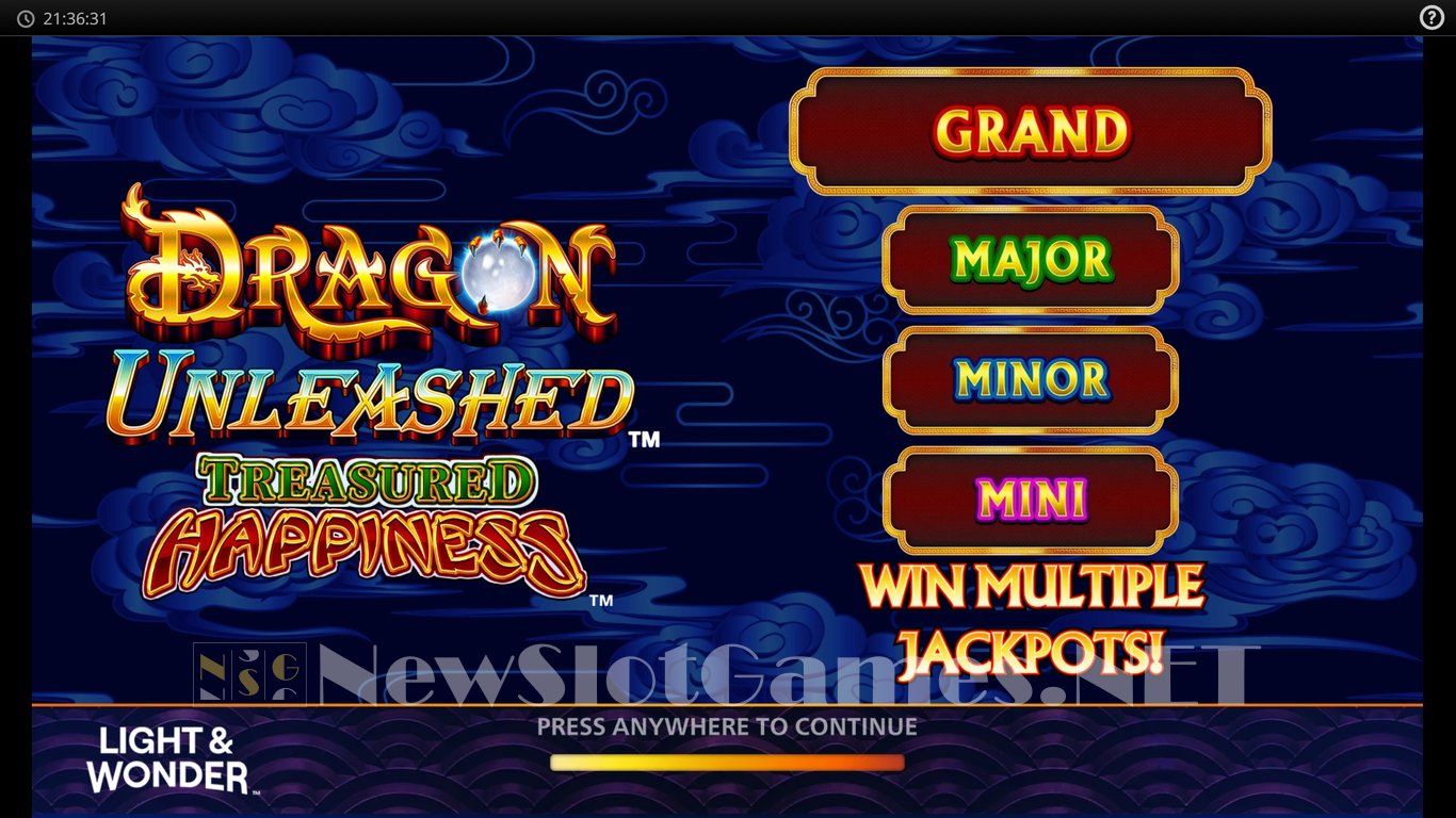 Dragon Unleashed Treasured Happiness Slot Demo Image