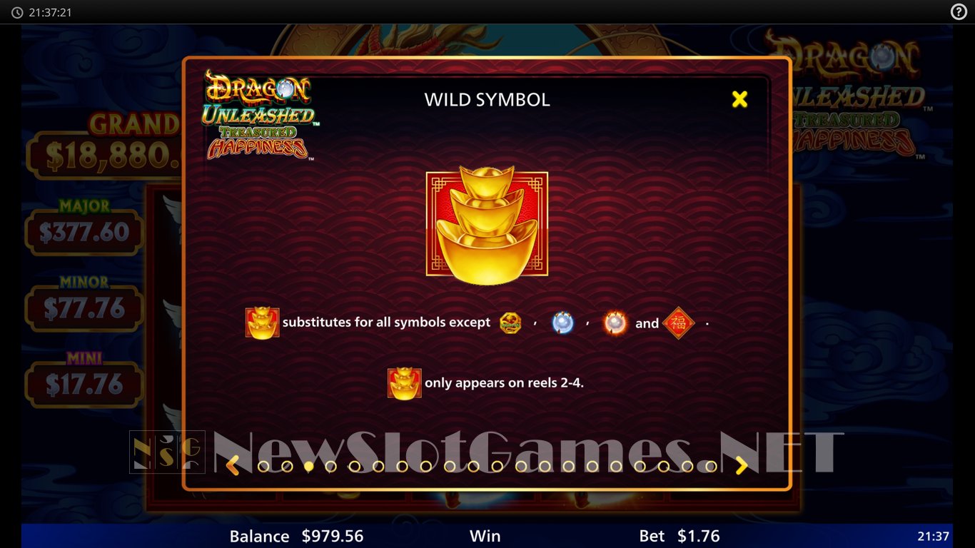 Dragon Unleashed Treasured Happiness Slot Slot Image in Demo - pic. 10