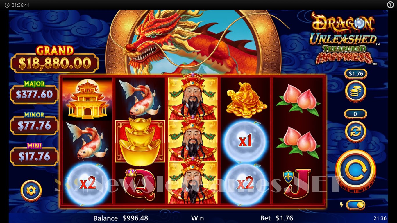 Dragon Unleashed Treasured Happiness Slot Slot Image in Demo - pic. 3
