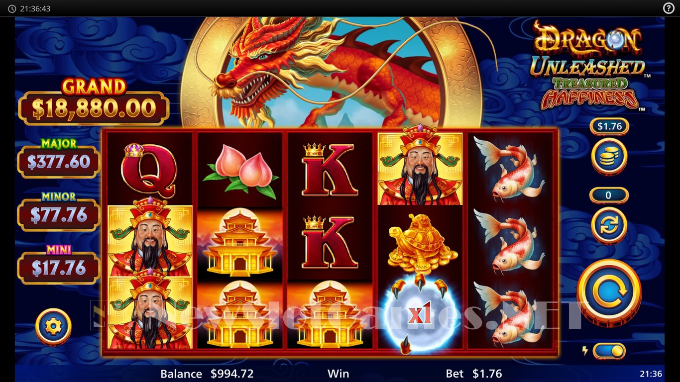 Dragon Unleashed Treasured Happiness Slot Slot Image in Demo - pic. 4