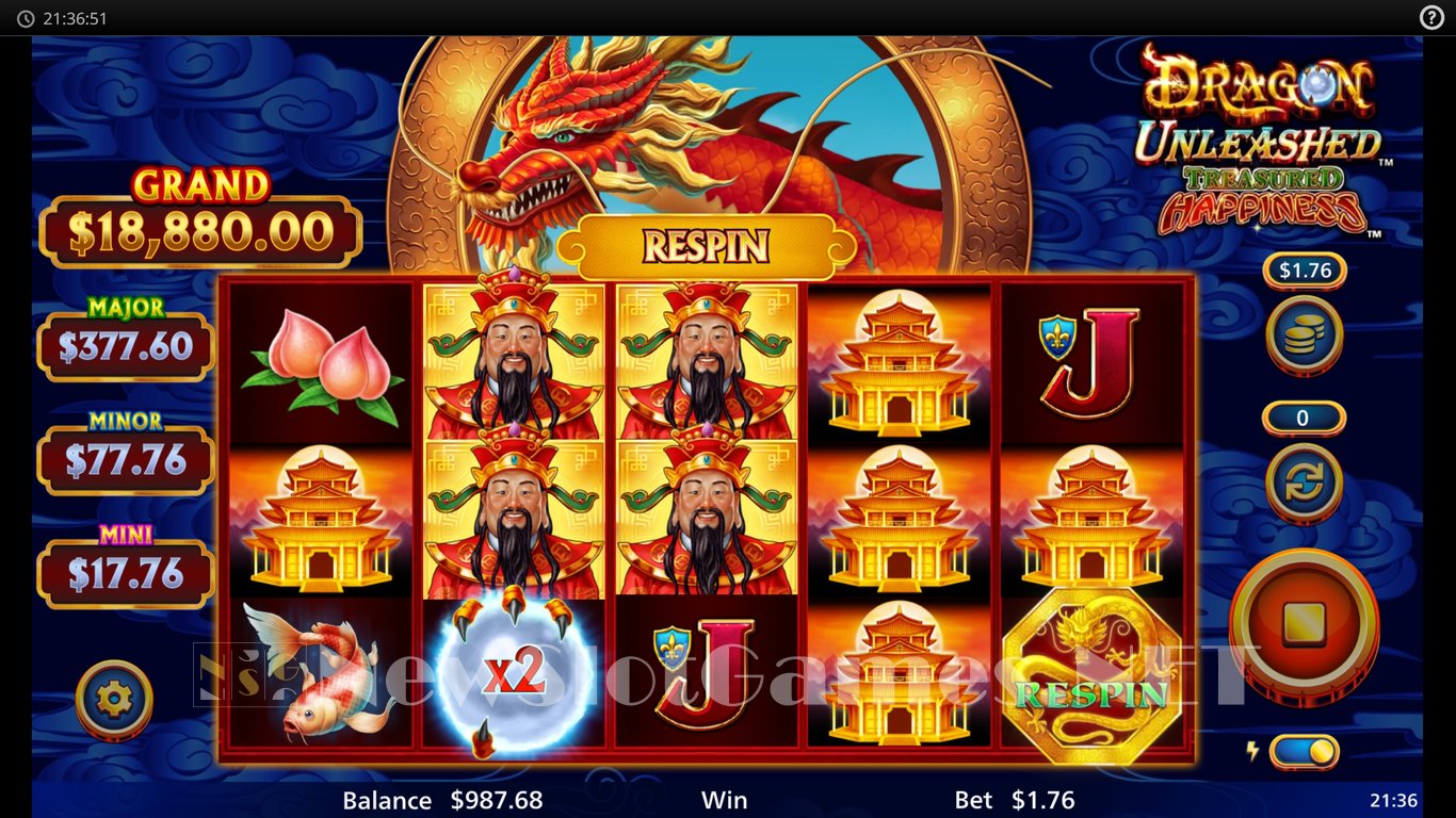 Dragon Unleashed Treasured Happiness Slot Slot Image in Demo - pic. 5
