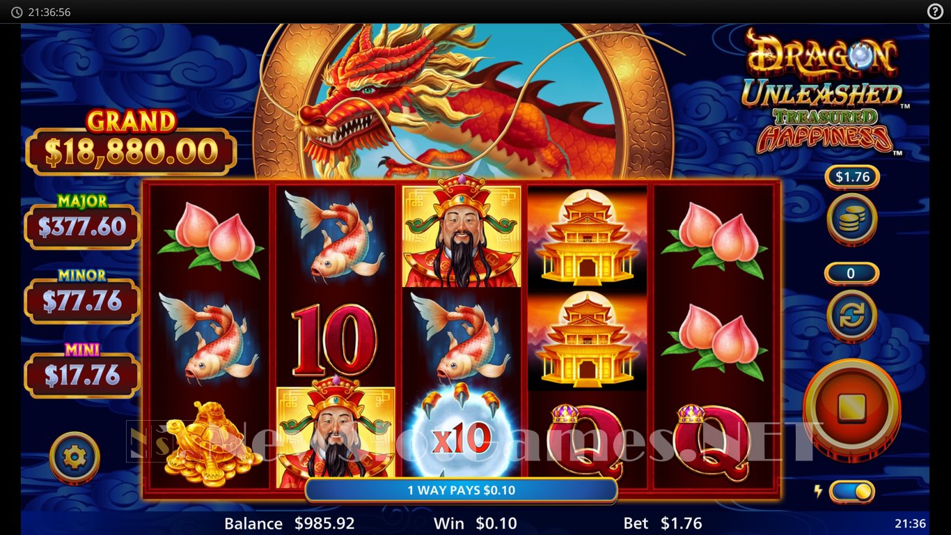 Dragon Unleashed Treasured Happiness Slot Slot Image in Demo - pic. 6