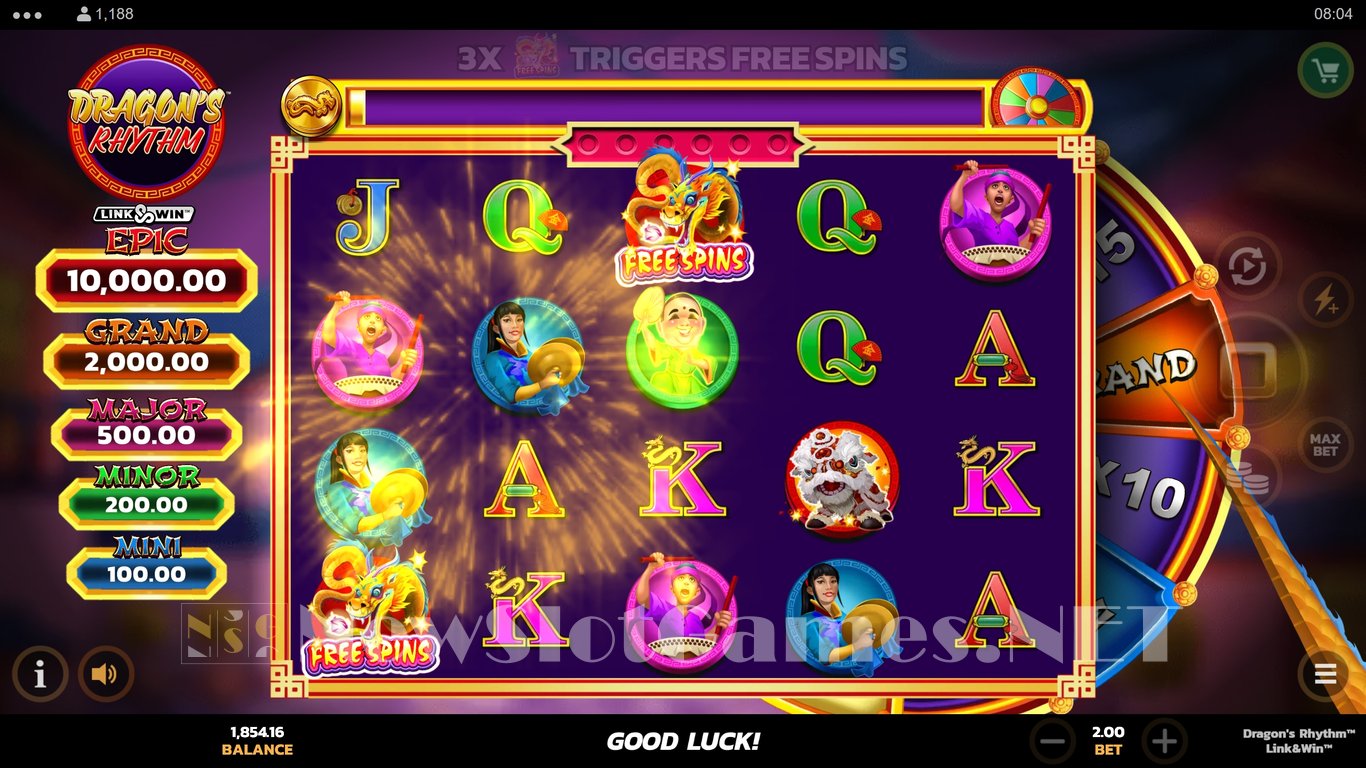 Dragons Rhythm Link & Win Slot Slot Image in Demo - pic. 6