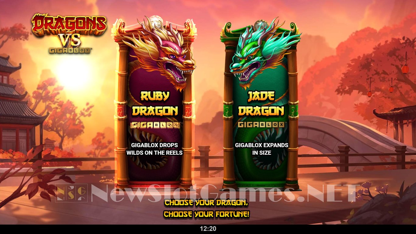 Dragons vs GigaBlox Slot Demo Image