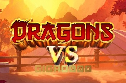Dragons vs GigaBlox Slot Logo