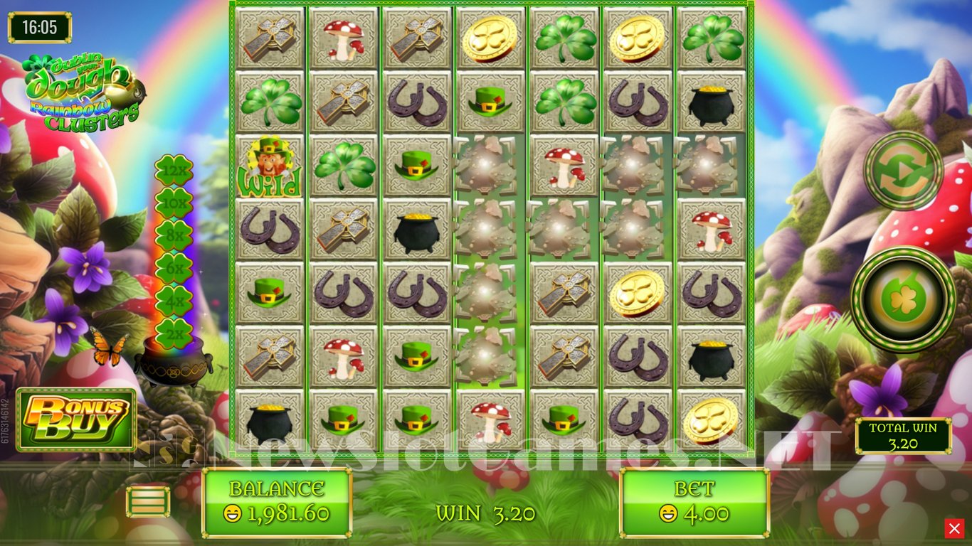 Dublin Your Dough Rainbow Clusters Slot Slot Image in Demo - pic. 4