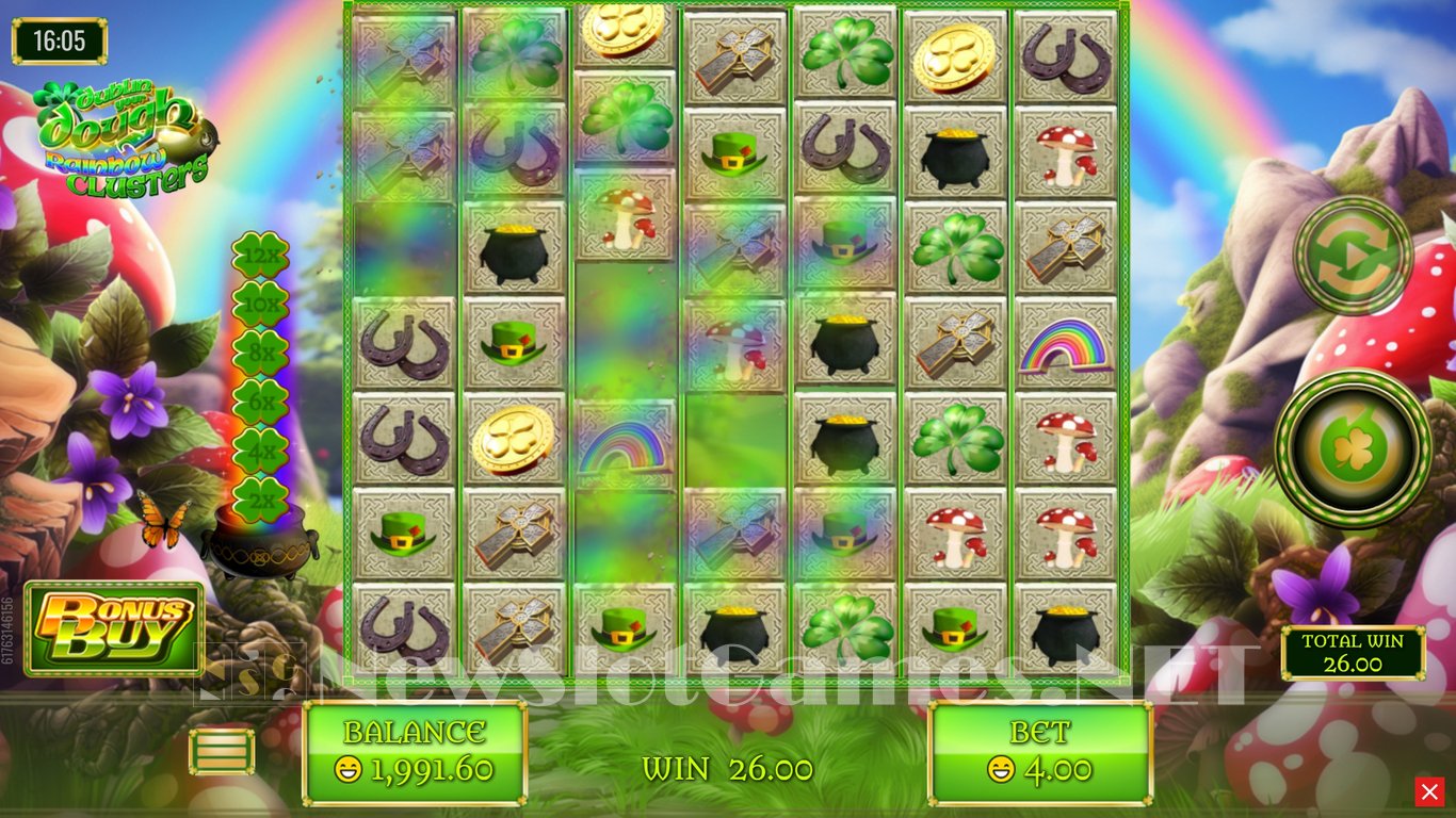 Dublin Your Dough Rainbow Clusters Slot Slot Image in Demo - pic. 5