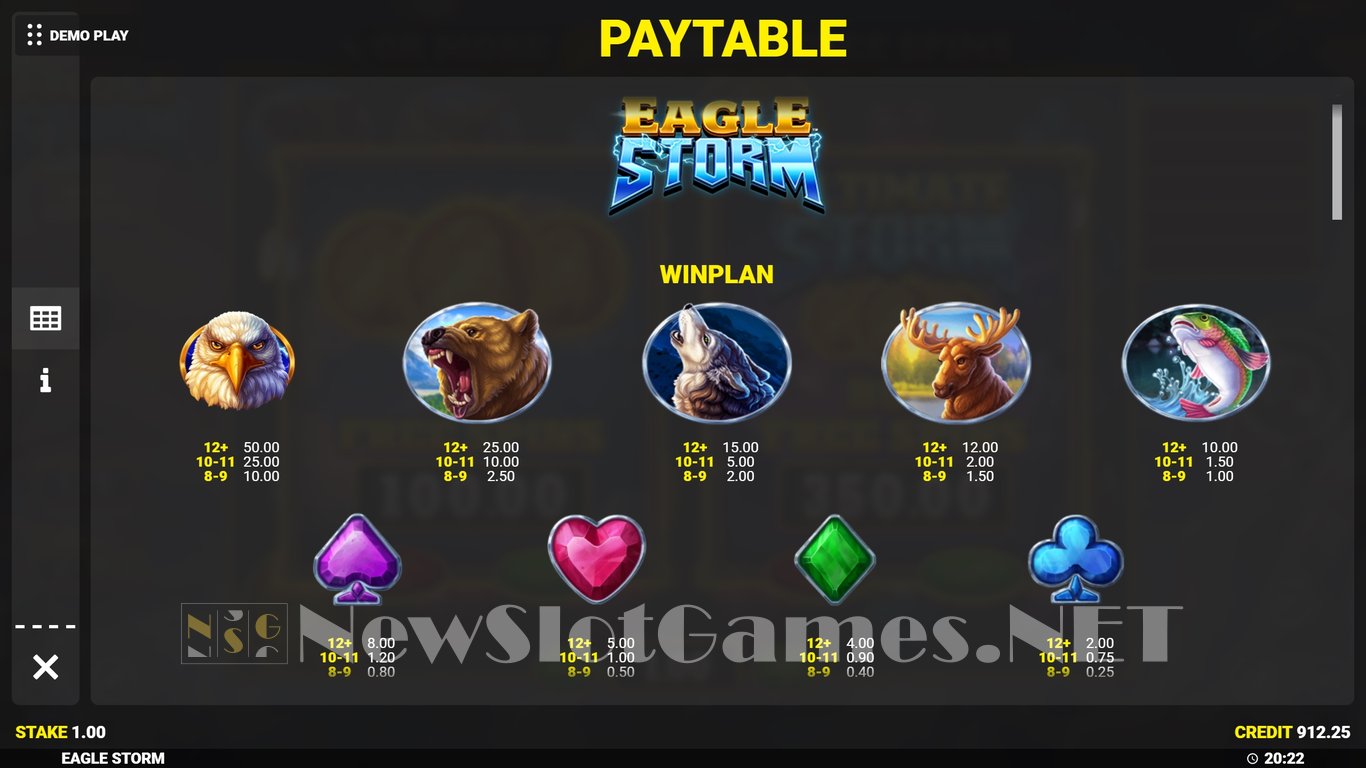 Eagle Storm Slot Slot Image in Demo - pic. 9