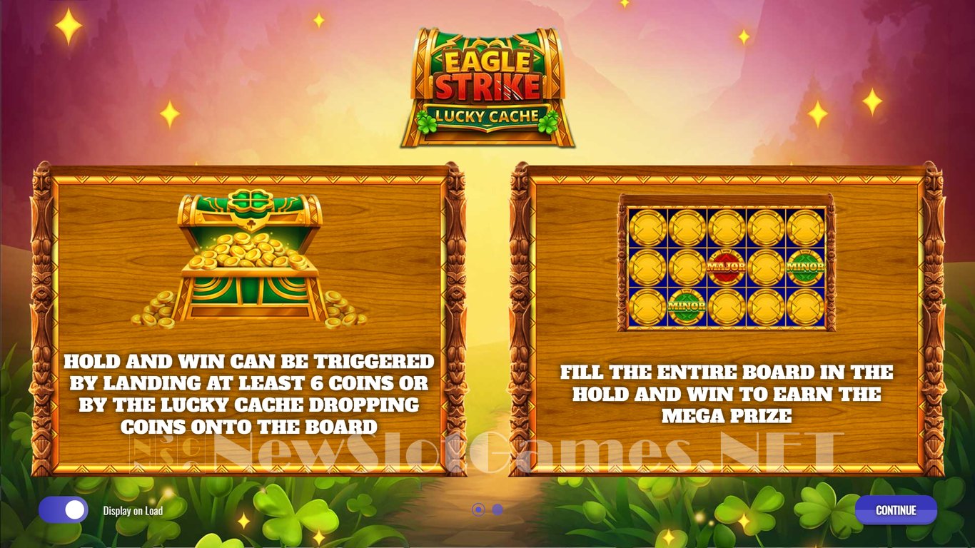 Eagle Strike Lucky Cache Slot Demo Image