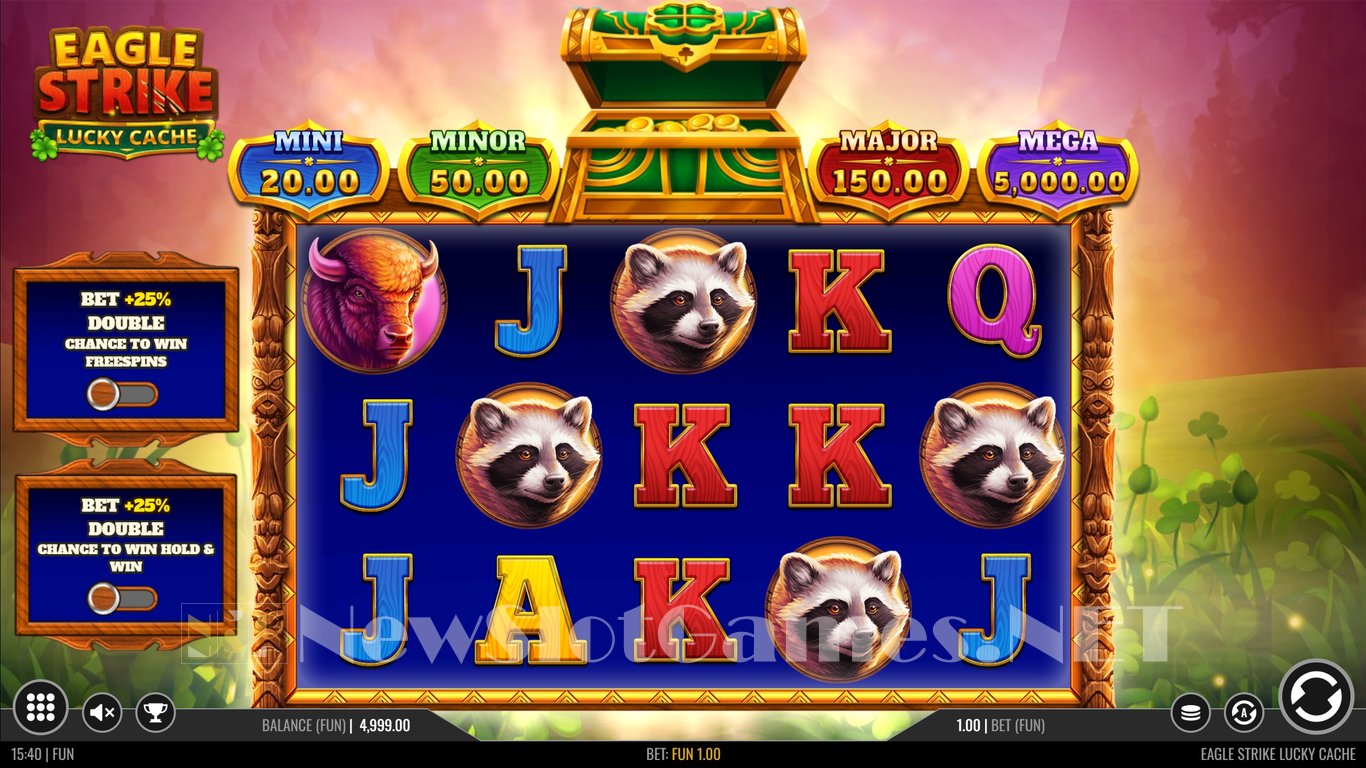 Eagle Strike Lucky Cache Slot Slot Image in Demo - pic. 2