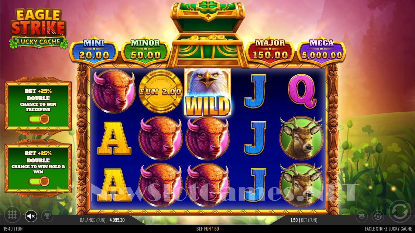 Eagle Strike Lucky Cache Slot Slot Image in Demo - pic. 5