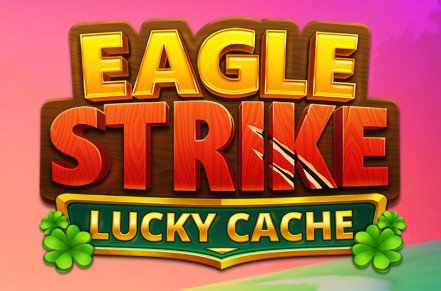 Eagle Strike Lucky Cache Slot Logo