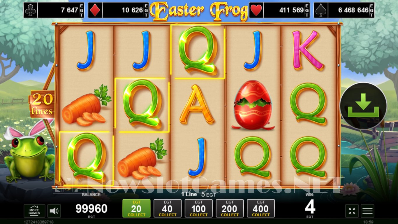 Easter Frog Slot Slot Image in Demo - pic. 3