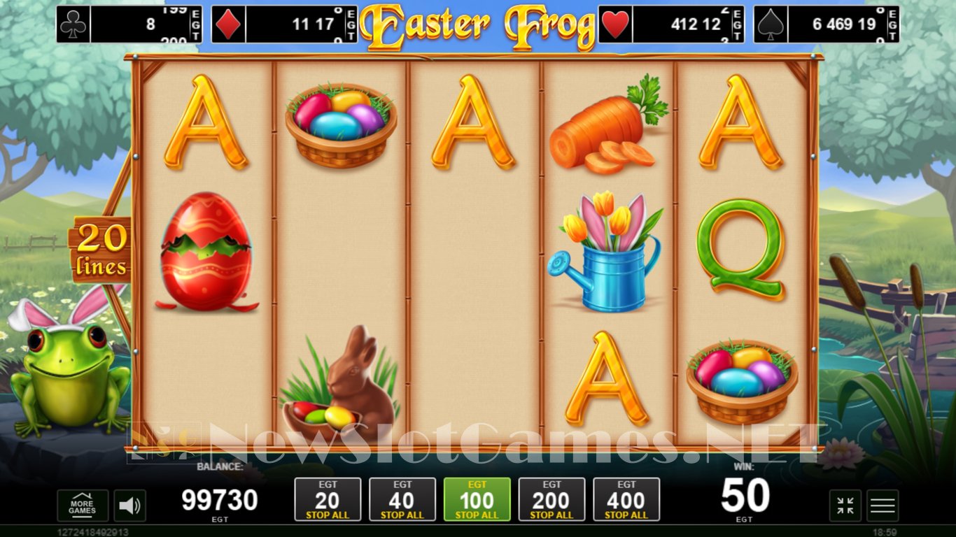 Easter Frog Slot Slot Image in Demo - pic. 5