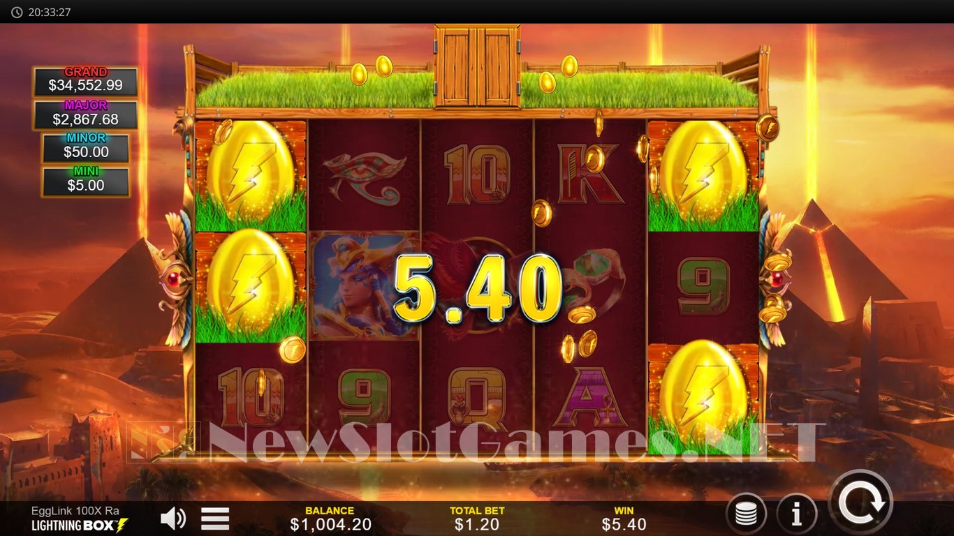 Egglink 100x Ra Slot Slot Image in Demo - pic. 2