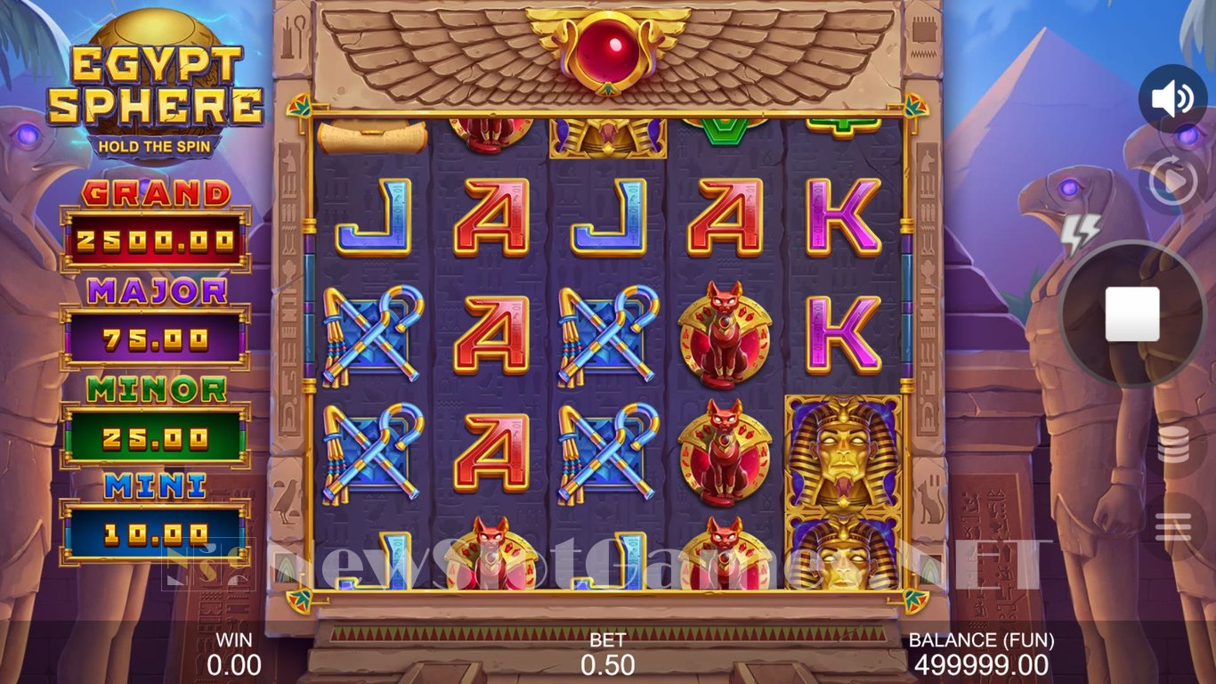 Egypt Sphere Hold The Spin Slot Slot Image in Demo - pic. 2