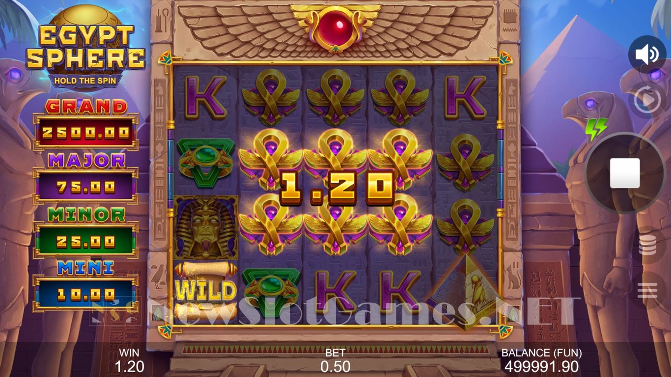 Egypt Sphere Hold The Spin Slot Slot Image in Demo - pic. 4