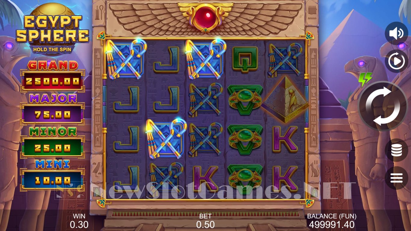 Egypt Sphere Hold The Spin Slot Slot Image in Demo - pic. 5