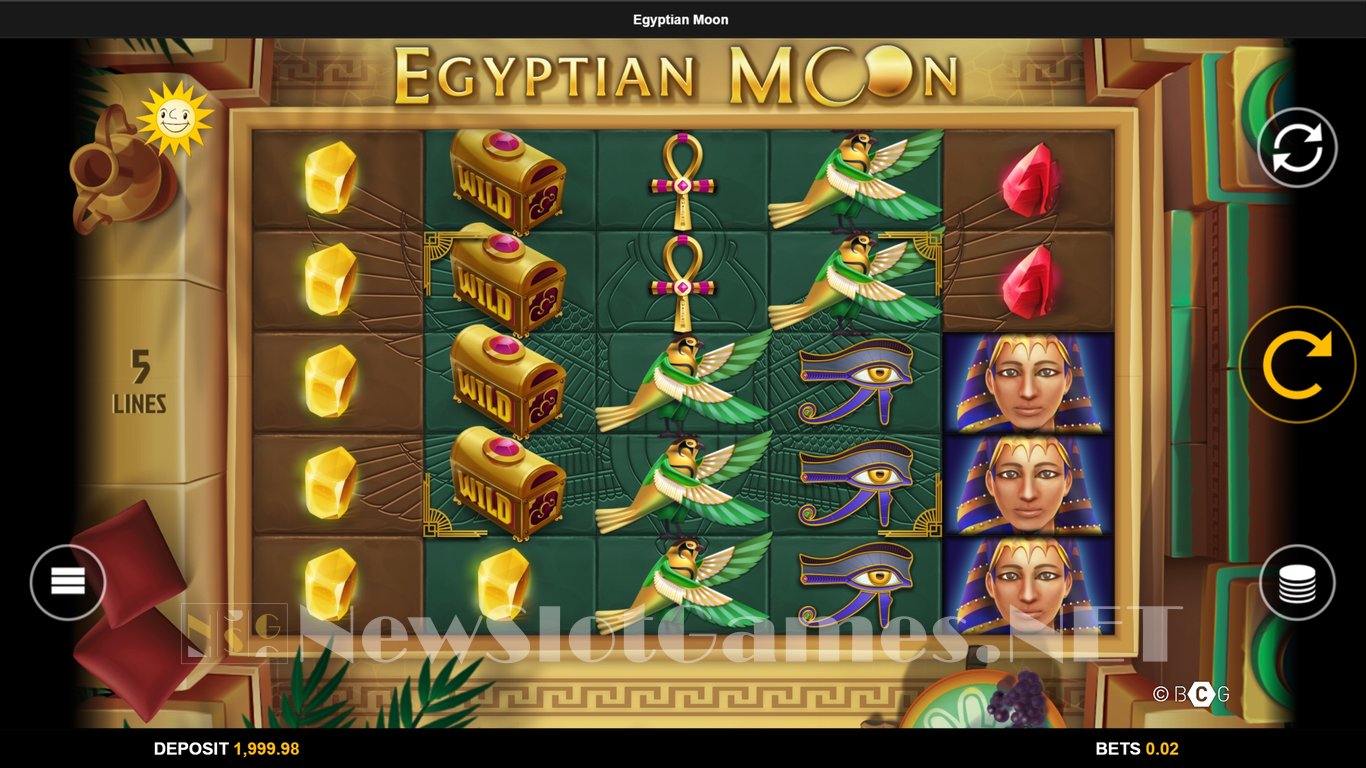 Egyptian Moon Slot Demo Image