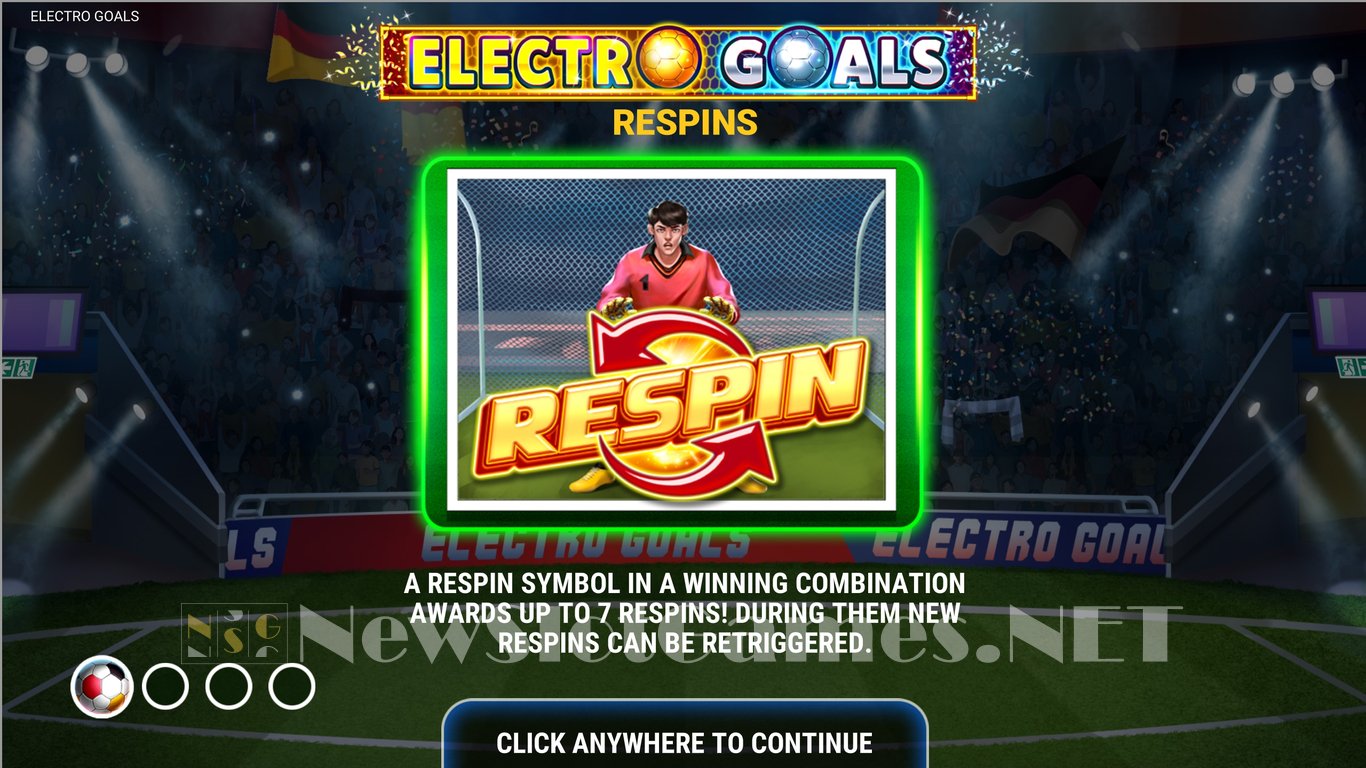 Electro Goals Slot Demo Image