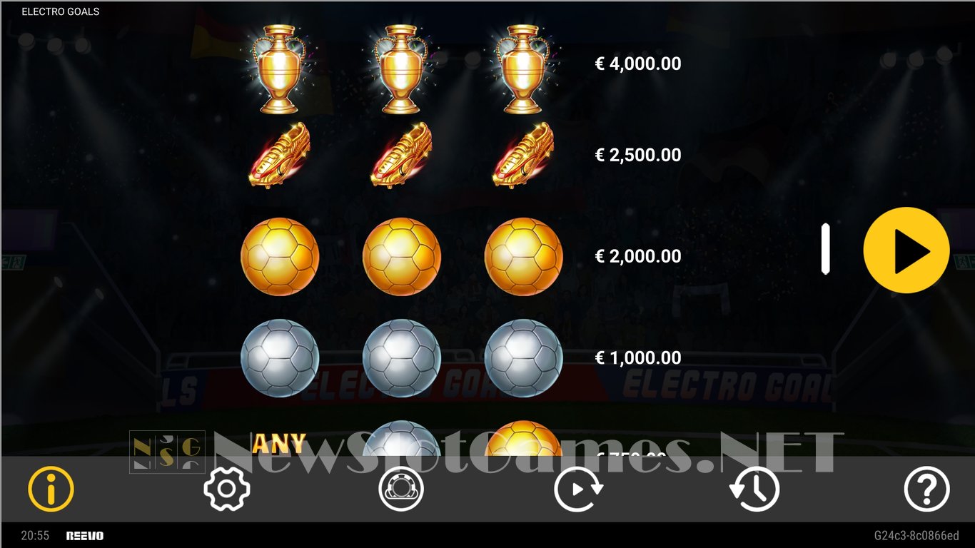 Electro Goals Slot Slot Image in Demo - pic. 10