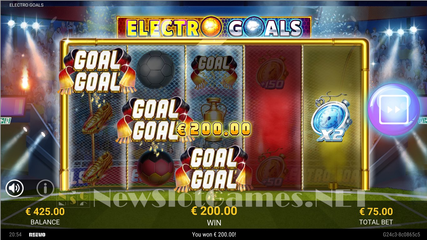Electro Goals Slot Slot Image in Demo - pic. 2