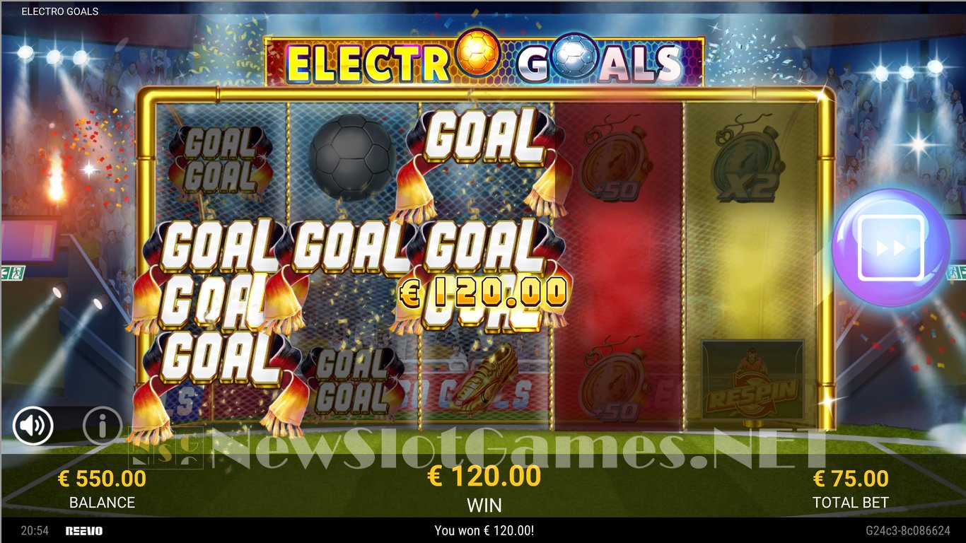 Electro Goals Slot Slot Image in Demo - pic. 3