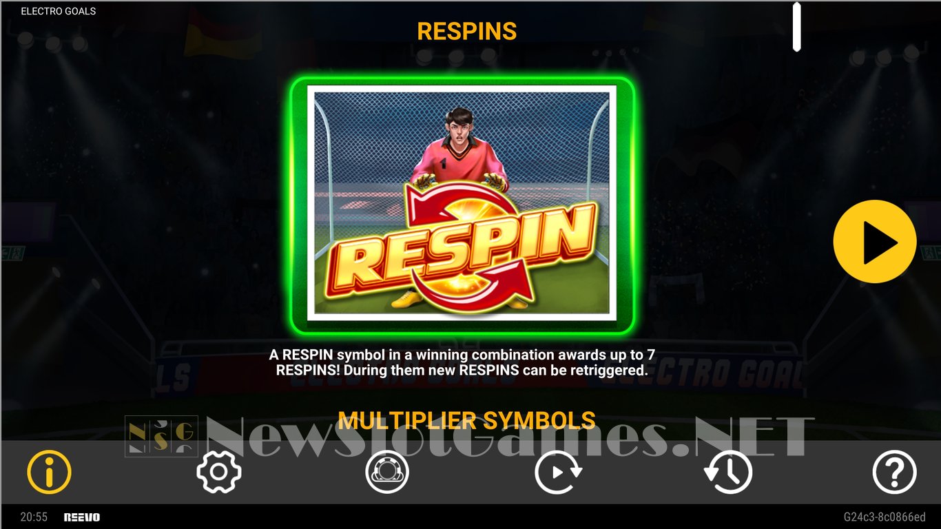 Electro Goals Slot Slot Image in Demo - pic. 9