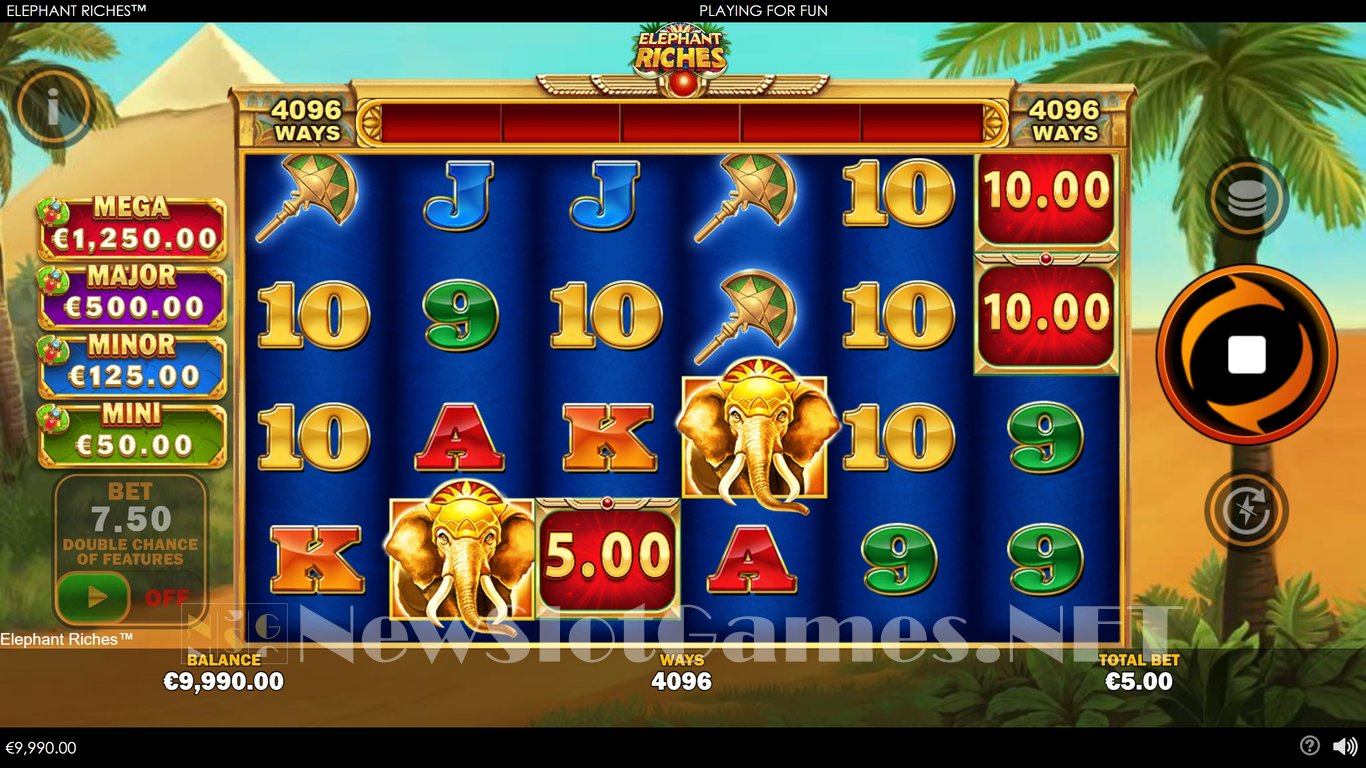 Elephant Riches Slot Demo Image