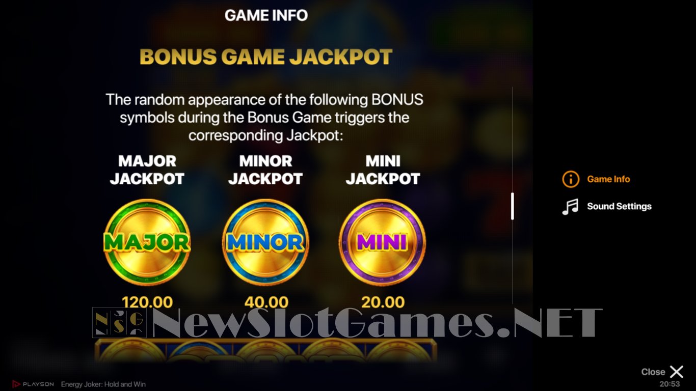 Energy Joker Slot Slot Image in Demo - pic. 10