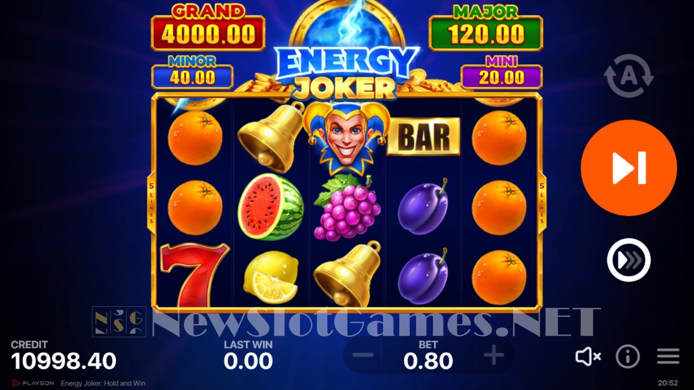 Energy Joker Slot Slot Image in Demo - pic. 2