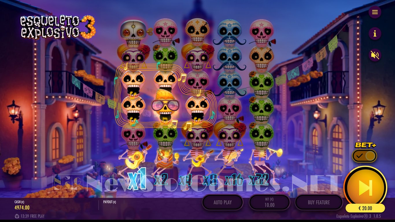 esqueleto explosivo demo