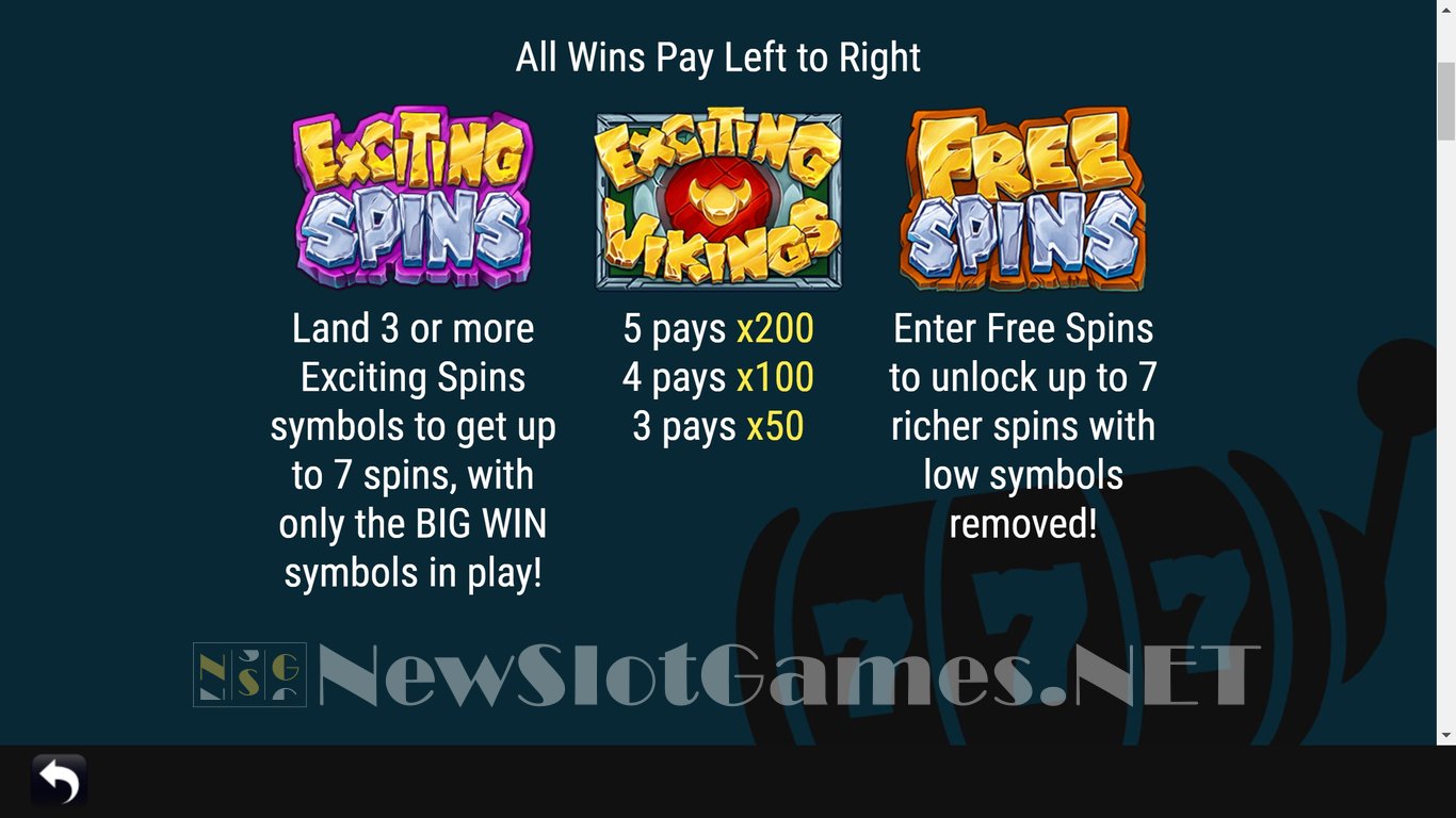 Exciting Vikings Slot Slot Image in Demo - pic. 7