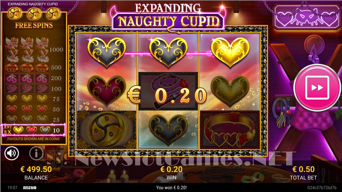 Expanding Naughty Cupid Slot Slot Image in Demo - pic. 2