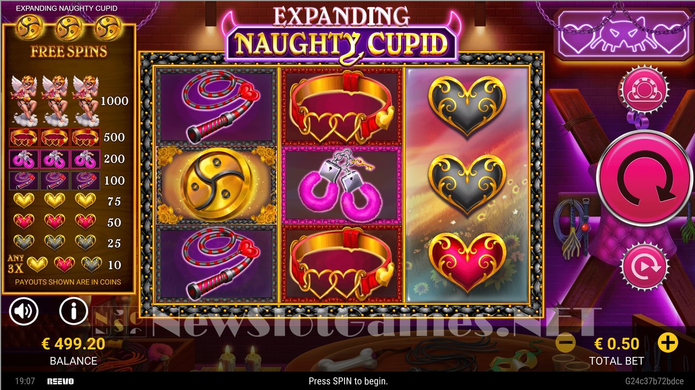 Expanding Naughty Cupid Slot Slot Image in Demo - pic. 3