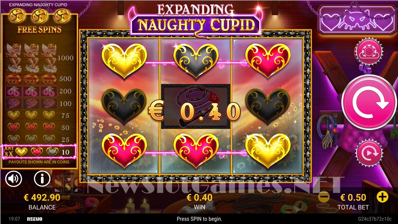 Expanding Naughty Cupid Slot Slot Image in Demo - pic. 6