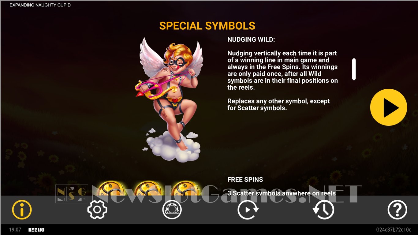 Expanding Naughty Cupid Slot Slot Image in Demo - pic. 7