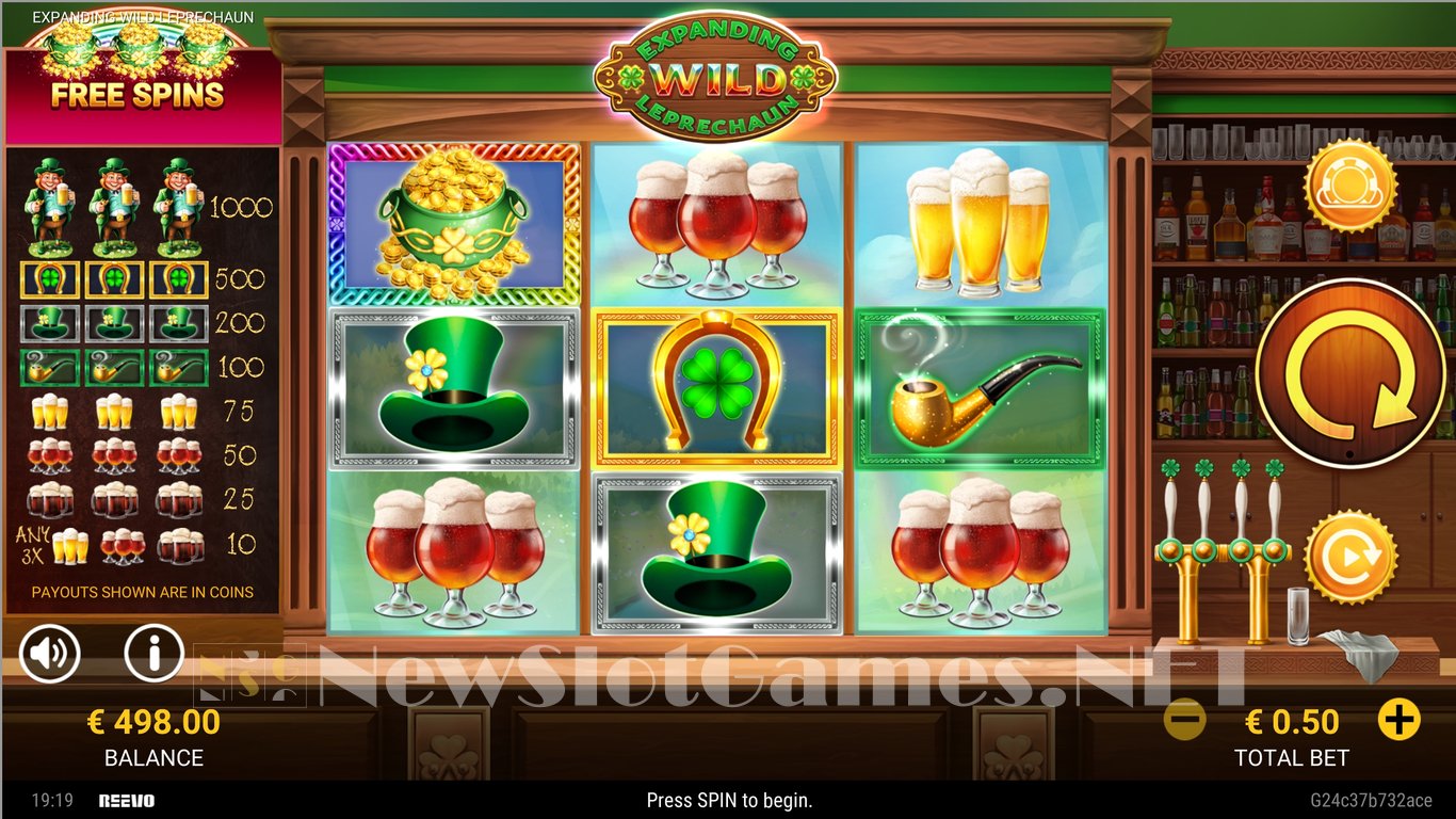 Expanding Wild Leprechaun Slot Slot Image in Demo - pic. 3