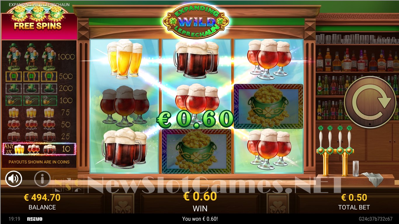 Expanding Wild Leprechaun Slot Slot Image in Demo - pic. 5