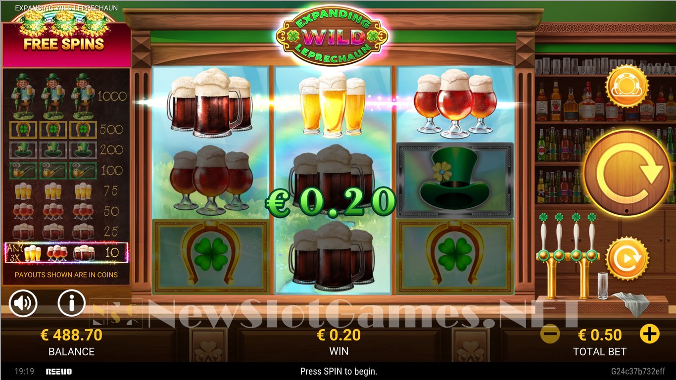 Expanding Wild Leprechaun Slot Slot Image in Demo - pic. 6