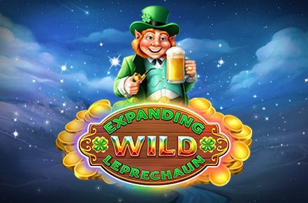 Expanding Wild Leprechaun Slot Logo