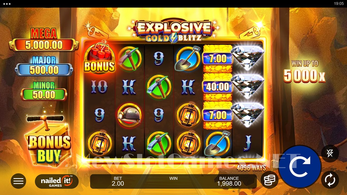 Explosive Gold Blitz Slot Slot Image in Demo - pic. 2