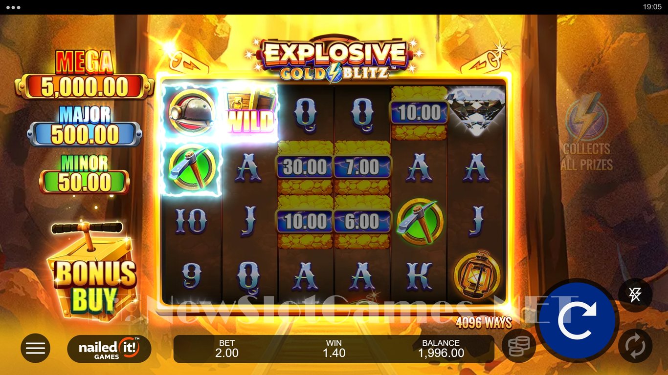 Explosive Gold Blitz Slot Slot Image in Demo - pic. 3