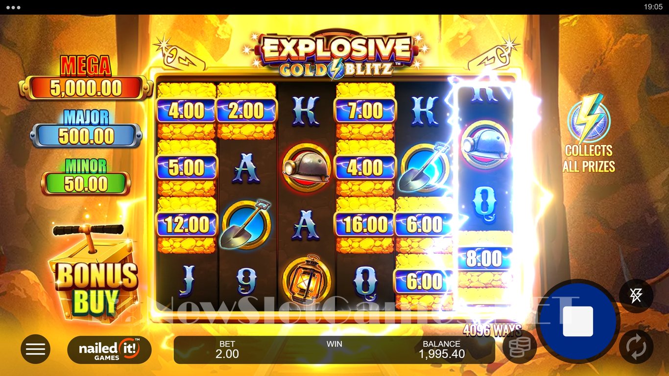 Explosive Gold Blitz Slot Slot Image in Demo - pic. 4