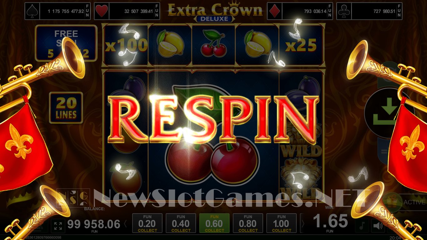 Extra Crown Deluxe Slot Slot Image in Demo - pic. 11