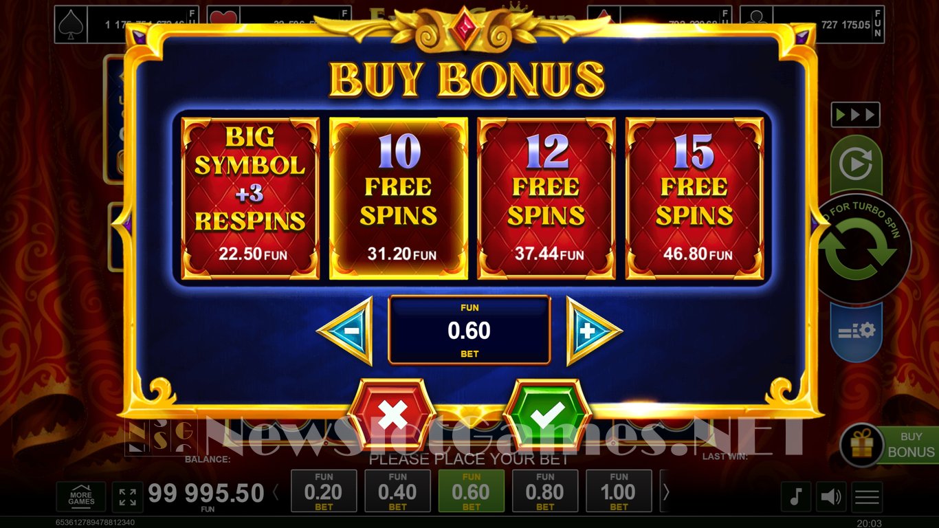 Extra Crown Deluxe Slot Slot Image in Demo - pic. 8