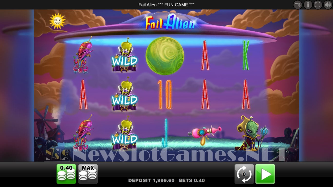 Fail Alien Slot Demo Image