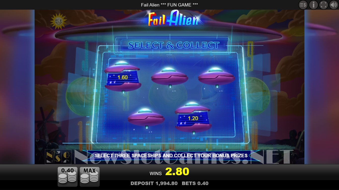 Fail Alien Slot Slot Image in Demo - pic. 6