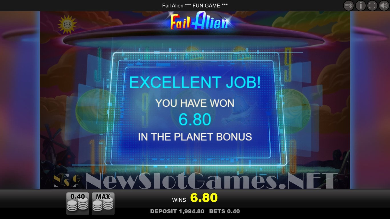 Fail Alien Slot Slot Image in Demo - pic. 7